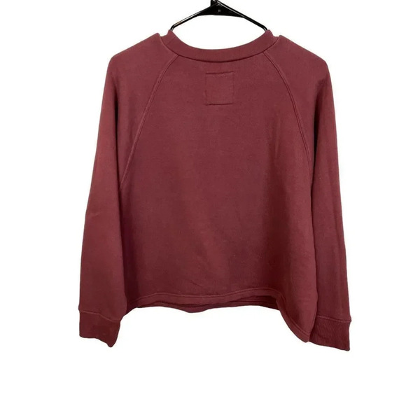 Madewell MWL Betterterry Henley Sweatshirt Size Small - Picture 4 of 11